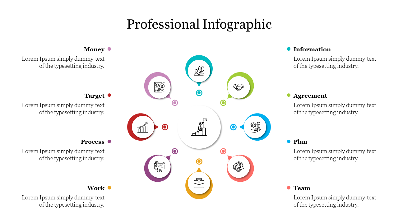 Editable Professional Infographic Presentation Template